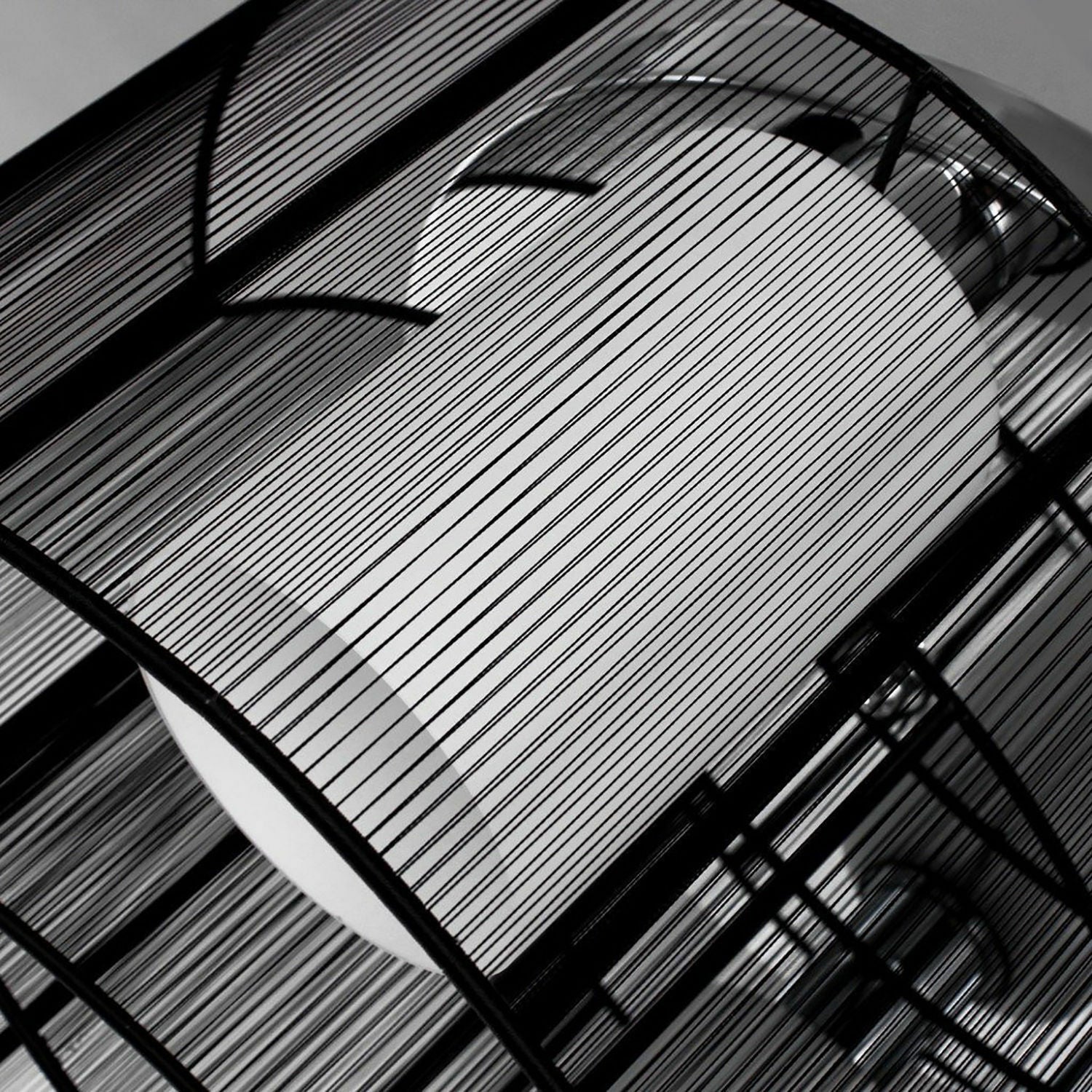 Chrome Fabric Chandelier Flush Mount Ceiling Lamp Light