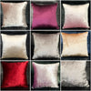 Throw over bedspread Shiny Crushed Velvet Sofa or bed Cushion Cover 8 colours
