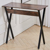 Industrial Rustic Wood Metal Bar Table Breakfast Bar Bistro Kitchen Dining Table
