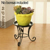 Metal Plant Pot Stand Flower Display Shelf Garden Patio Indoor Outdoor