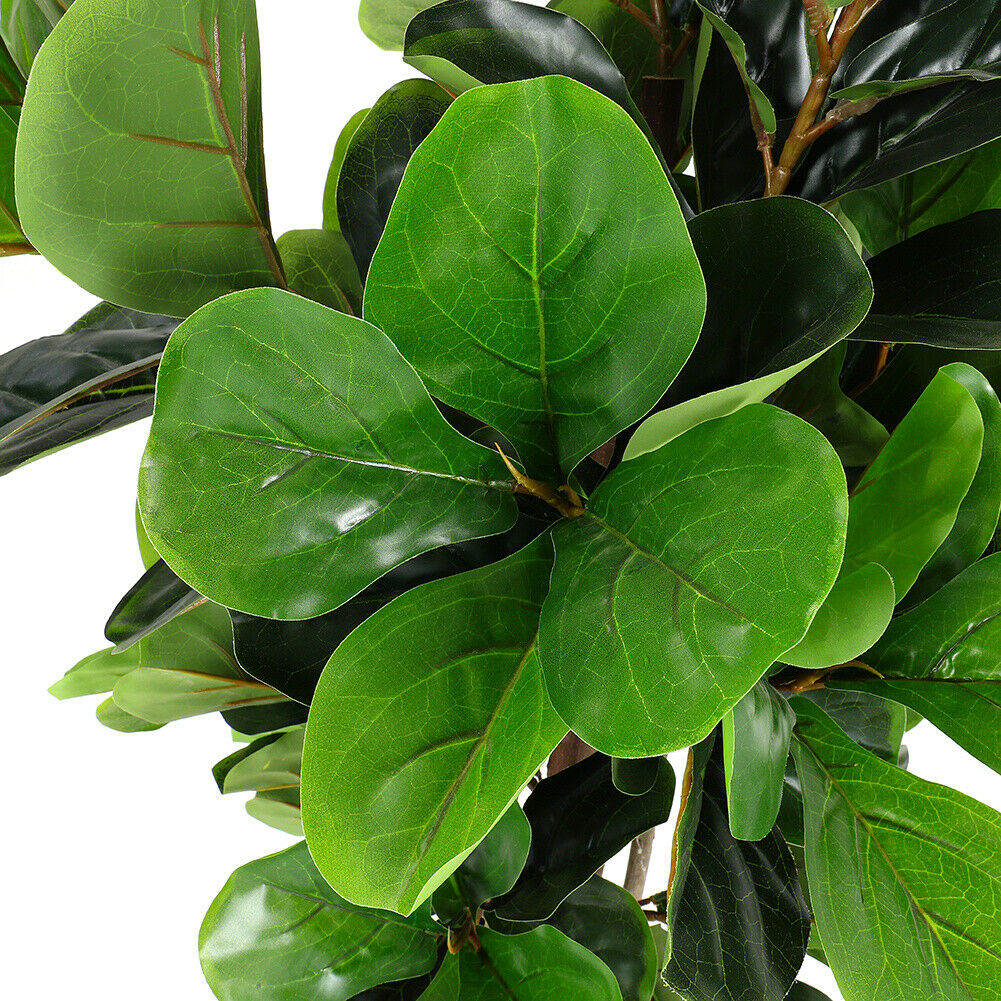 152cm Artificial Plant Potted Fiddle Fig Tree Indoor Outdoor Realistic Decor