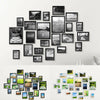 23PCS Multi-Picture Family Collage Photo Frame Frames Aperture Art Deco Wall Set