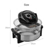 17Litre Large Halogen Convection Oven Multi-function Cooker Low Fat Fryer Black