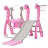 4 in1 Kids Baby Toddler Swing Slide & Climber Set In/Outdoor Boys Girls Toy HT