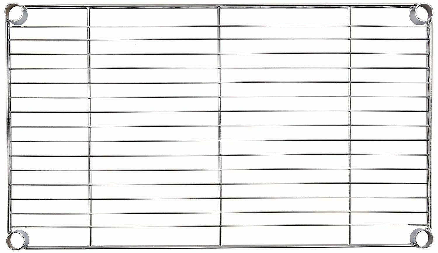 3 Tier Chrome Metal Storage Rack/Shelving Kitchen/Office/Garage Unit Castors