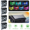 8x Super Bright LED Solar Powered Wall Lights Door Fence Outdoor Garden Lighting