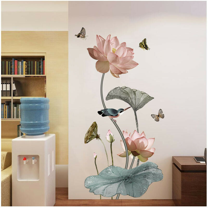 Flower Wall Stickers Art Decals Home All Room Kids Nursery Room Decor DIY