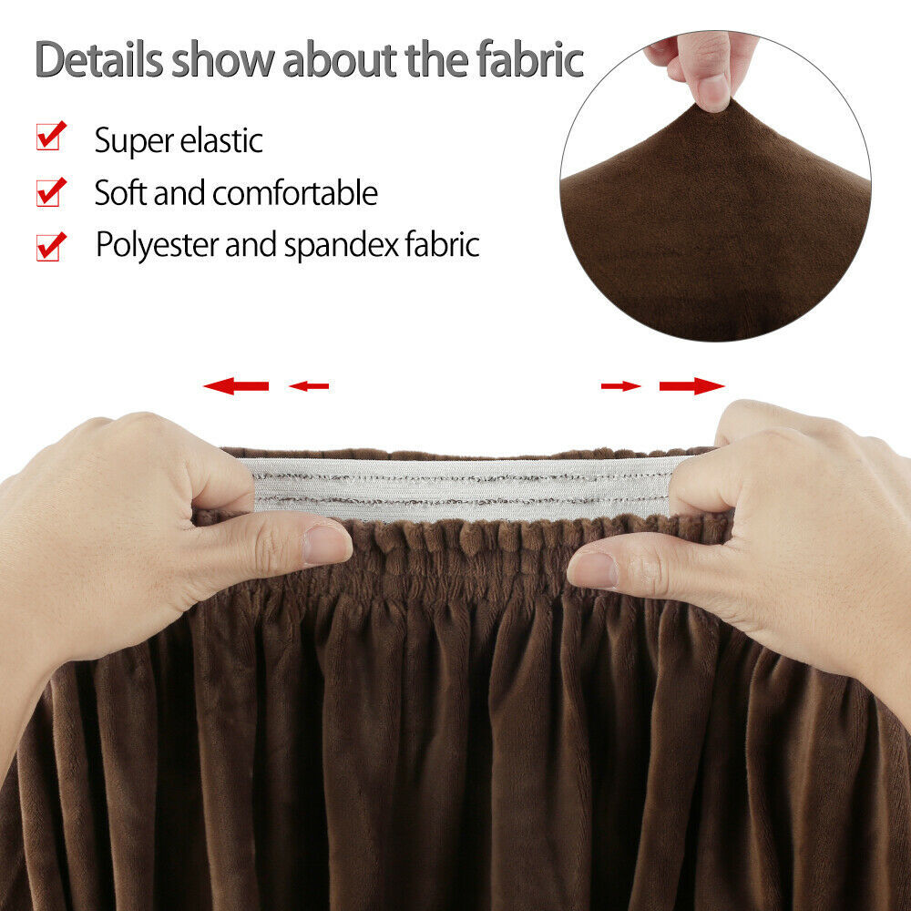Tub Chair Covers Slipcovers Elastic Polyester Fabric Armchair Sofa Seat Covers