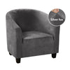 Tub Chair Covers Slipcovers Elastic Polyester Fabric Armchair Sofa Seat Covers