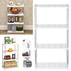 4 Tier Shelves Kitchen Storage Organiser Shelf Rack Shelving Unit Display Stand