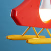 Childrens Multi Coloured Helicopter Ceiling Pendant Light Shade Bedroom Nursery