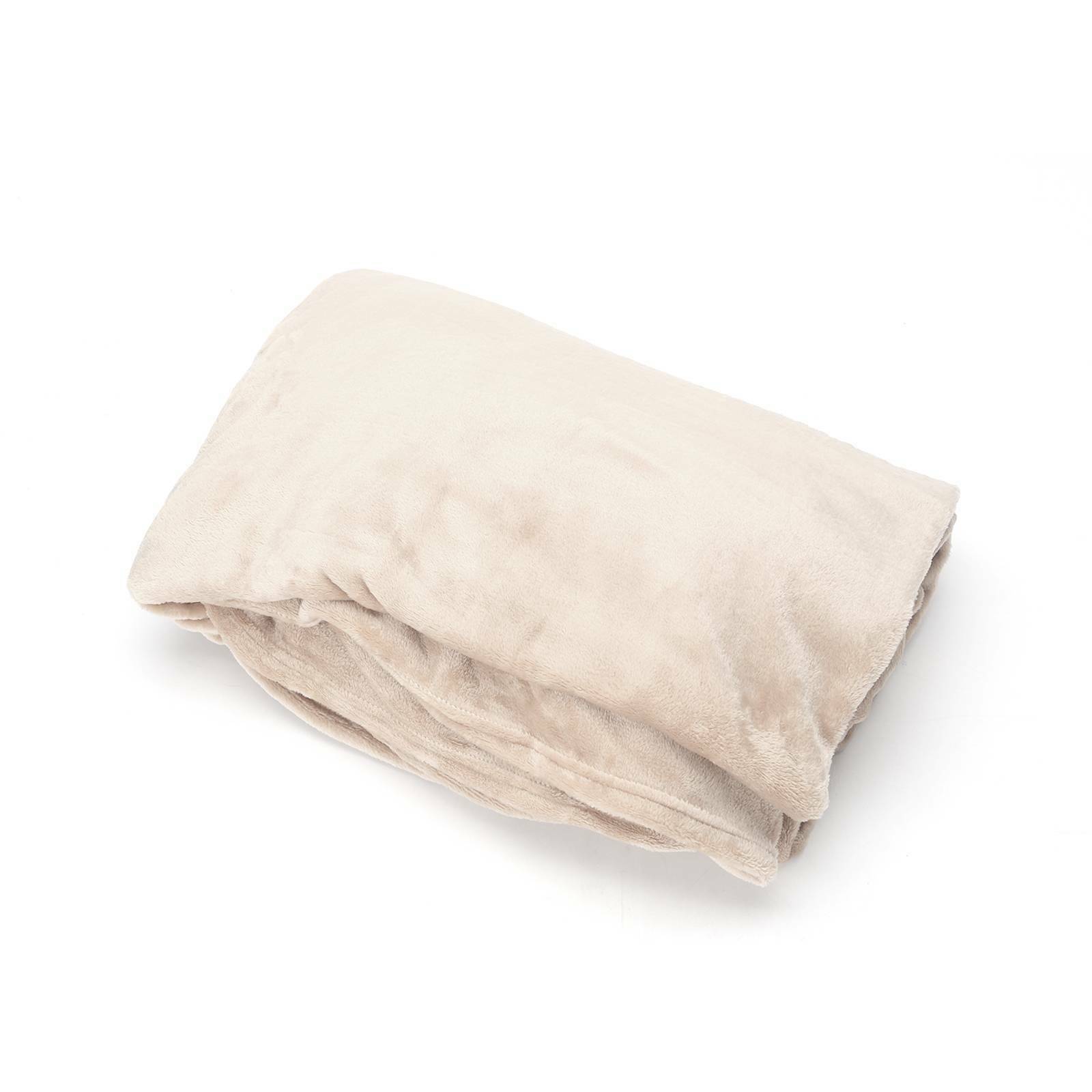 1.5*2M Polyester Throw Blanket Large Sofa Bed Thick Warm Faux Double Size