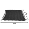 Chunky Knitted Thick Soft Blankets Hand Yarn Bulky Knit Throw Sofa Bed Blanket