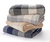 Premium Reversible 100% Cotton Large Tartan Throws for Sofa Armchair Bedspread