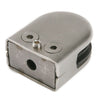 4/8/12X 304 Glass Clamp Clip Stainless Steel Flat Back Bracket Fr Stair Handrail