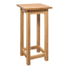 Hallway Bedroom Living Room Side End Table Bedside Unit in Bamboo