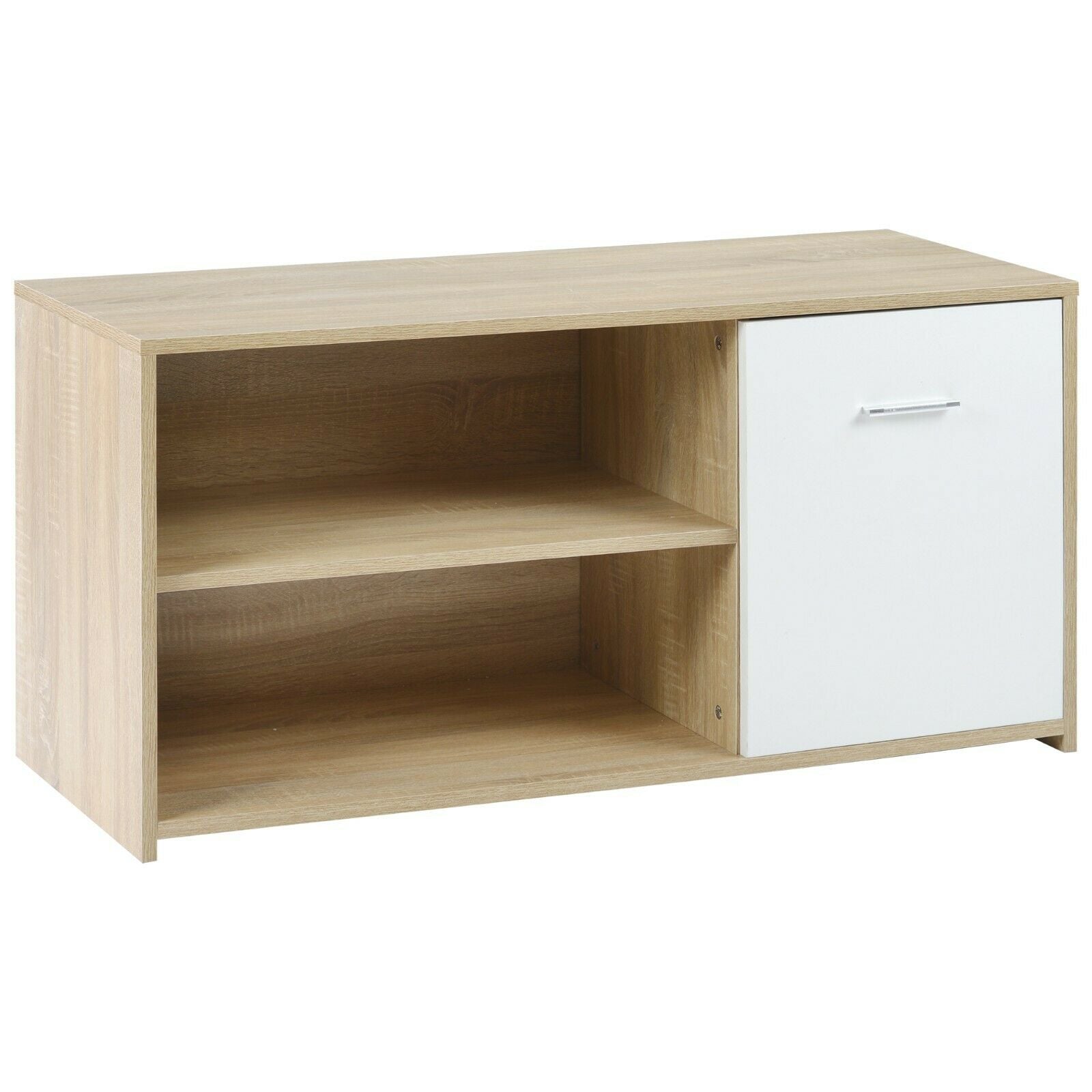 Modern Unit Wooden TV Cabinet Stand Unit Table With Shelves Cupboard Furniture