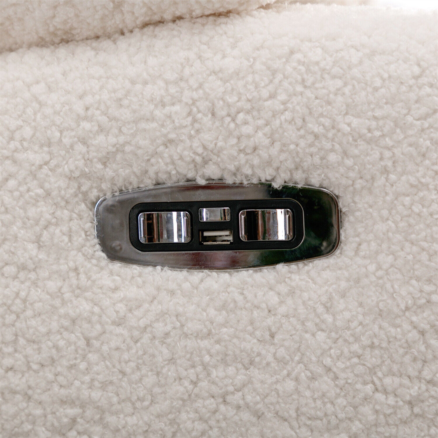 Electric Recliner Chair Sofa Chair TV Armchair Cinema Chair with 2 Cup Holder HT