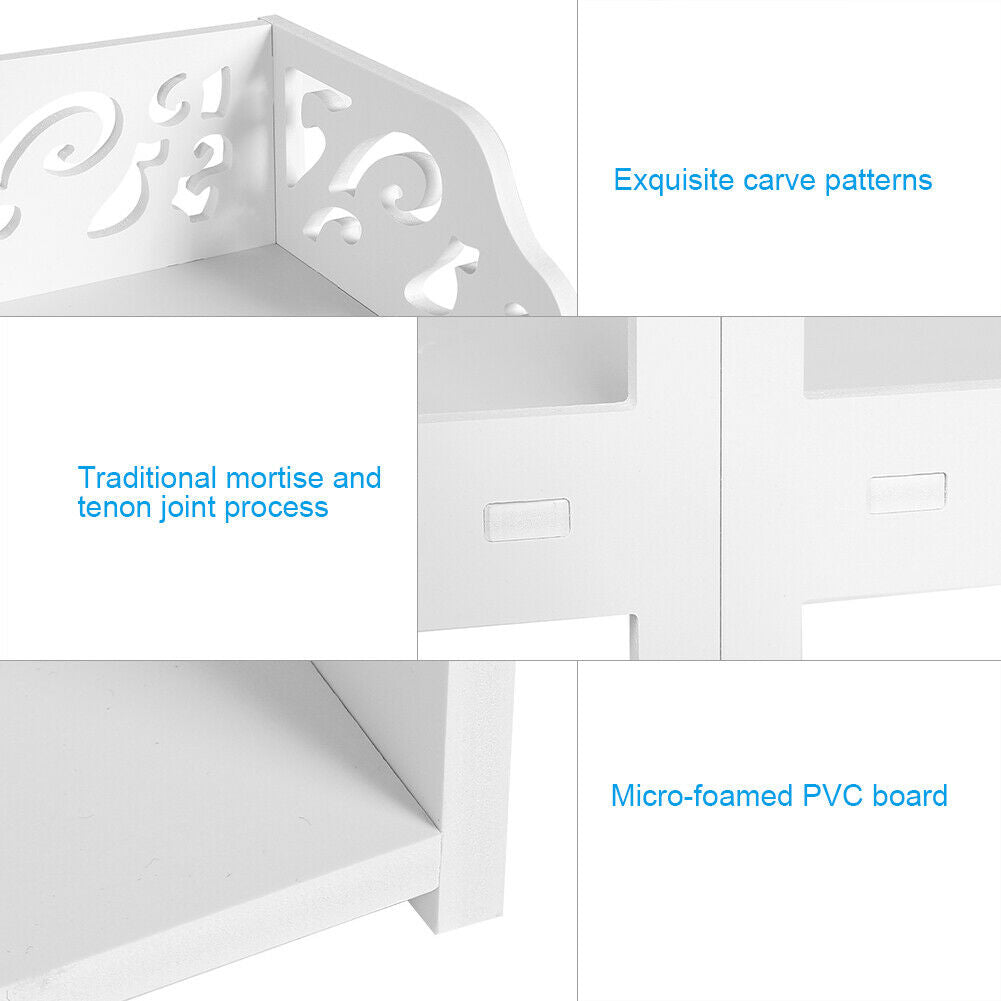 3/4/5 Tier White Shoe Rack Stand Storage Organiser Unit Shelf For Home Room