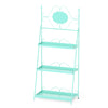 3 Tier Storage Rack Bookcase Display Plant Stand Shelf Metal Ladder Tray Shelves