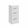 3 Drawer Bathroom Cabinet Freestanding Storage Chest Unit White |