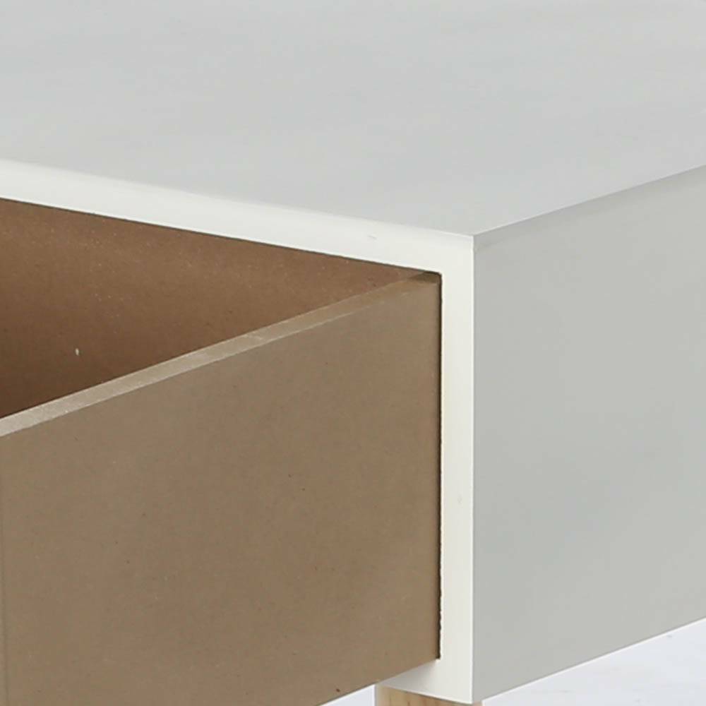 1 Drawer Wooden Bedside Table Cabinet Bedroom Furniture Storage Nightstand UK