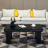 Rectangle LED Wood Tea Table End Side Table Nested Coffee/End Tables Living Room