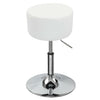 1/2x Bar Stool Gas Lift Swivel Stool Club Cafe Breakfast Chair PU Leather Metall