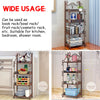 3/4/5 Tier Kitchen Rack Storage Shelf Holder Rack Book Shelf Shoes Stand Mix-use