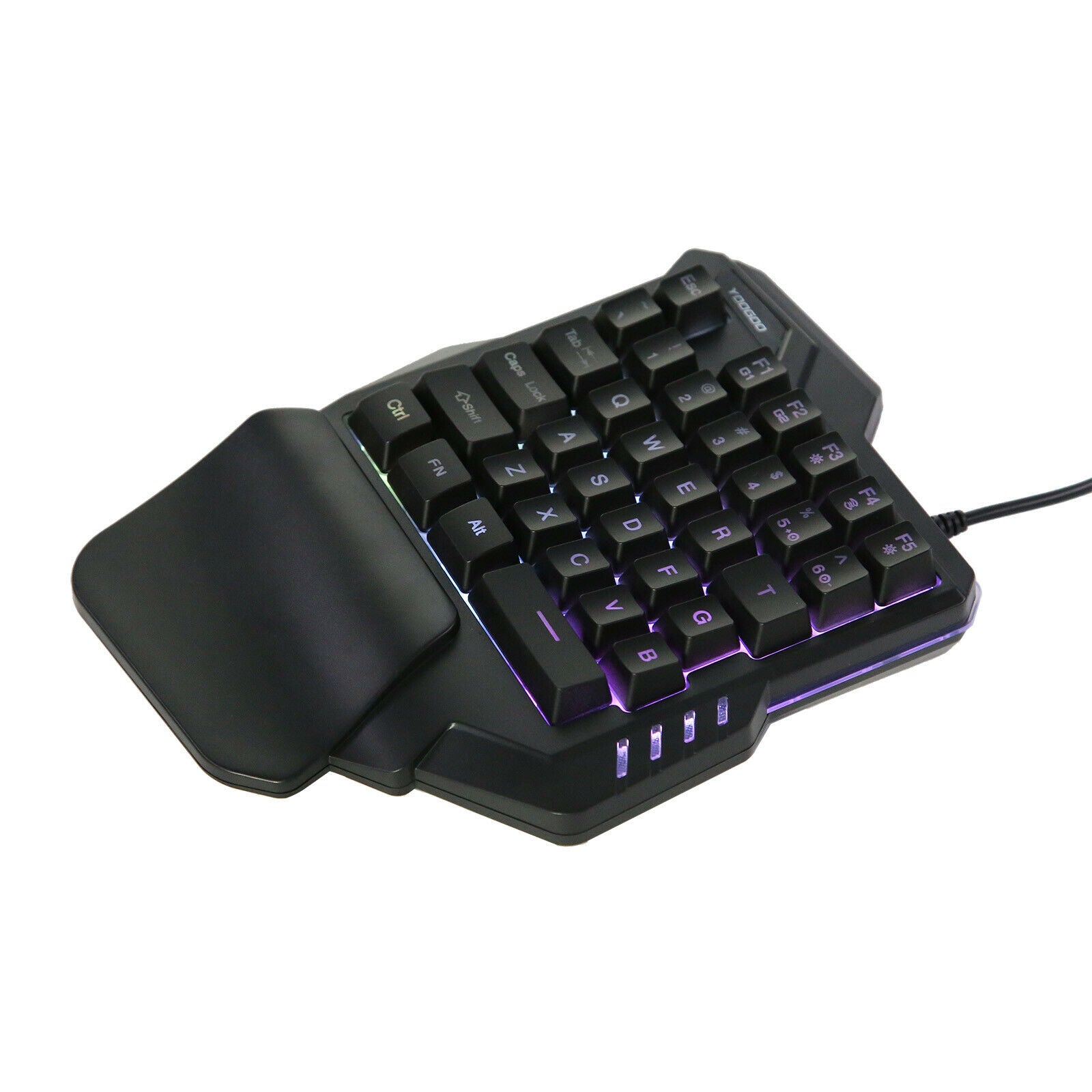 One-Handed Mechanical Keyboard Left Hand Game Keypad for Game LOL/PUBG/ Fortnite