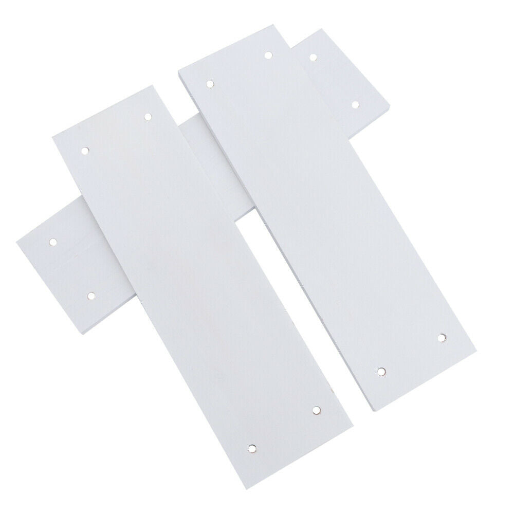 3 Tiers Rustic Wooden Wall Hanging Rope Shelf Mounted Floating Storage Unit Home