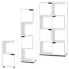 2, 4, 8 Cube Bookcase Shelving Display Shelf Storage Unit Wooden Door Organiser