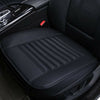 Breathable PU Leather Black Car Front Seat Cover Pad Mat for Auto Chair Cushion