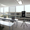 2x Quality Iron Tripod PA Speaker Stands Adjustable Height DJ Disco 50Kg Black