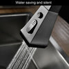 Black Kitchen Basin Pull Out Faucet Stainless Steel Mixer Spray Tap Swivel Sink