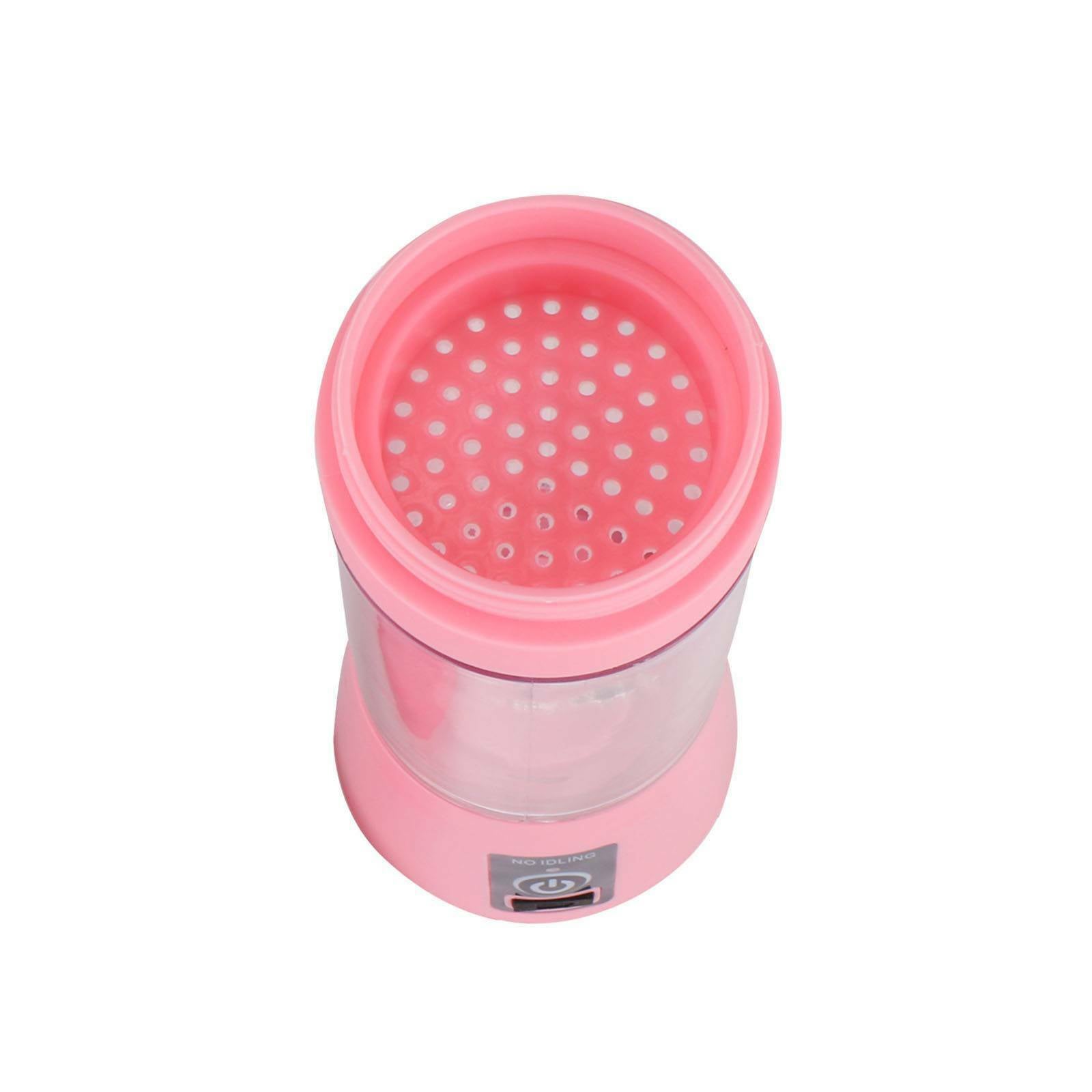 380ML USB Portable Mixer Rechargeable Juicer Fruit Blender Juicer Shaker Bottle