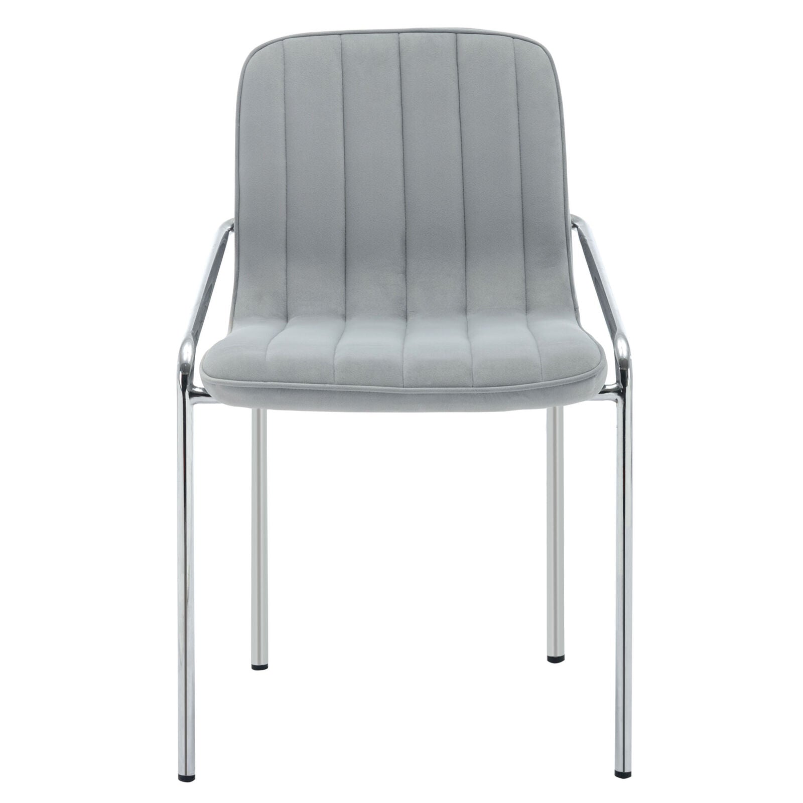 Set of 6 Velvet Dining Chairs Upholstered Leisure Accent Armchairs Chairs HT