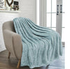 Luxury Waffle Honeycomb Throw Popcorn Blanket Warm Soft Travel Bedspread