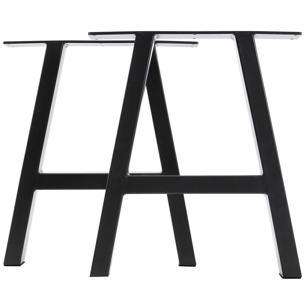 2x Industrial Metal Steel Table Legs Dining/Bench/Office/Desk Legs Set A Frame