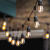 49 Ft Festoon Light Outdoor Lighting Garden String Main Heavy Duty Rustic Edison