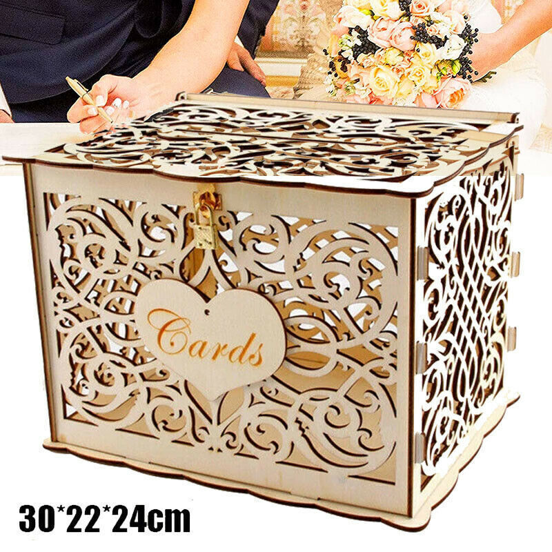 Wooden Card Box