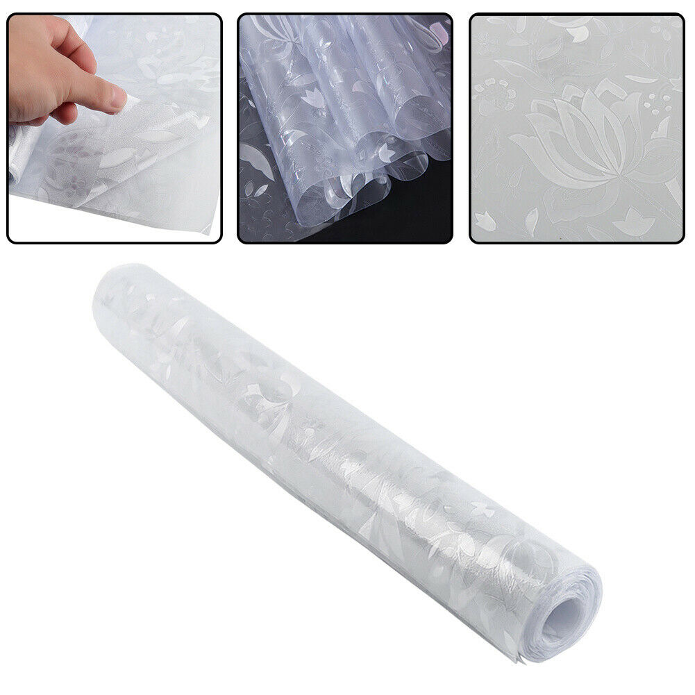Frosted Static Self-Adhesive Window Film Privacy Glass Door Waterproof PVC Decal