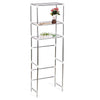 3 Shelf Over Laundry Machine Toilet Bathroom Storage Stand Rack Organizer Holder