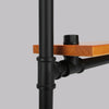 3 Tiers Large Rustic Industrial Pipe Wall Floating Shelf Wooden Storage DIY