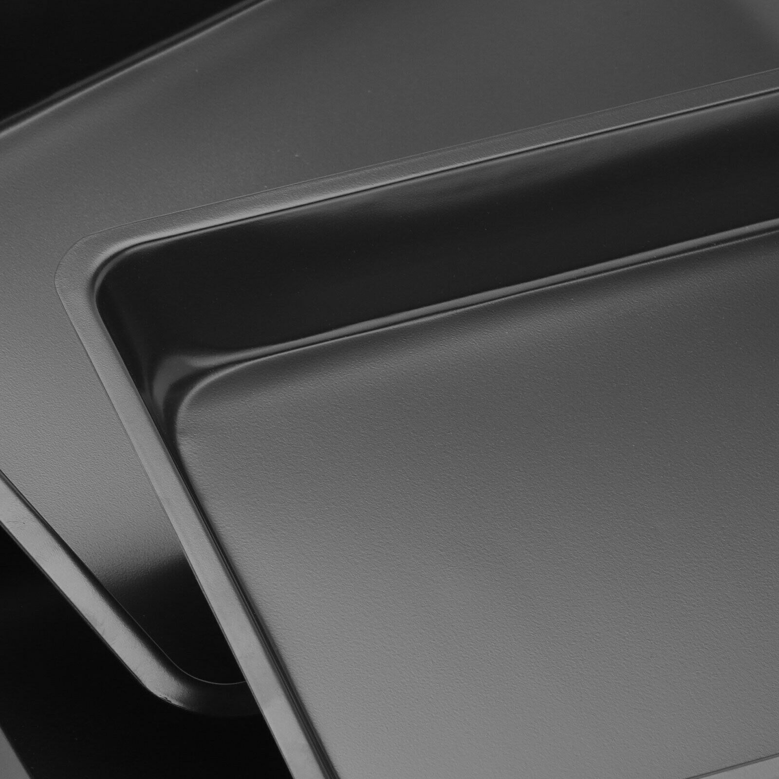 3 PIECE NEW LARGE NON STICK OVEN BAKING ROASTING PAN DISH ROAST TIN & TRAYS SET