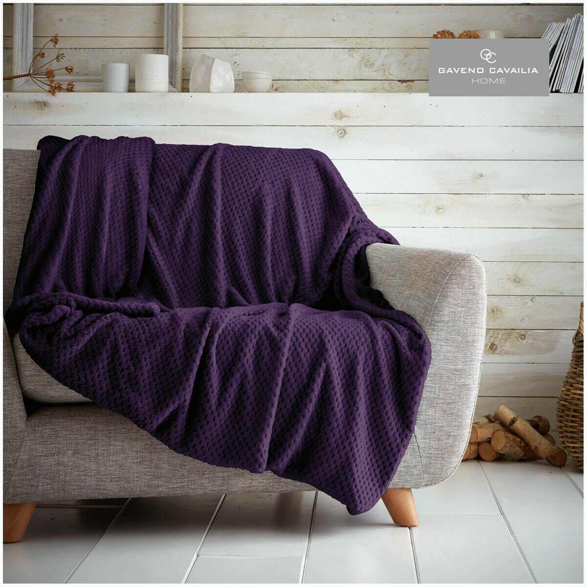 LUXURY TEDDY FLEECE POPCORN THROW OVER FOR SOFA BED BLANKET TRAVEL WARM & COSY