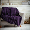 LUXURY TEDDY FLEECE POPCORN THROW OVER FOR SOFA BED BLANKET TRAVEL WARM & COSY