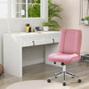 Cushioned Velvet Home Office Chair Swivel Computer Desk Chairs Adjustable Modern