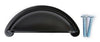 Cupboard Cabinet Door Drawer Cup Pull Handle Stepped