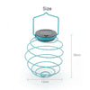 Solar Powered LED Beehive Spiral Lantern String Wire Lights Garden Outdoor Xmas